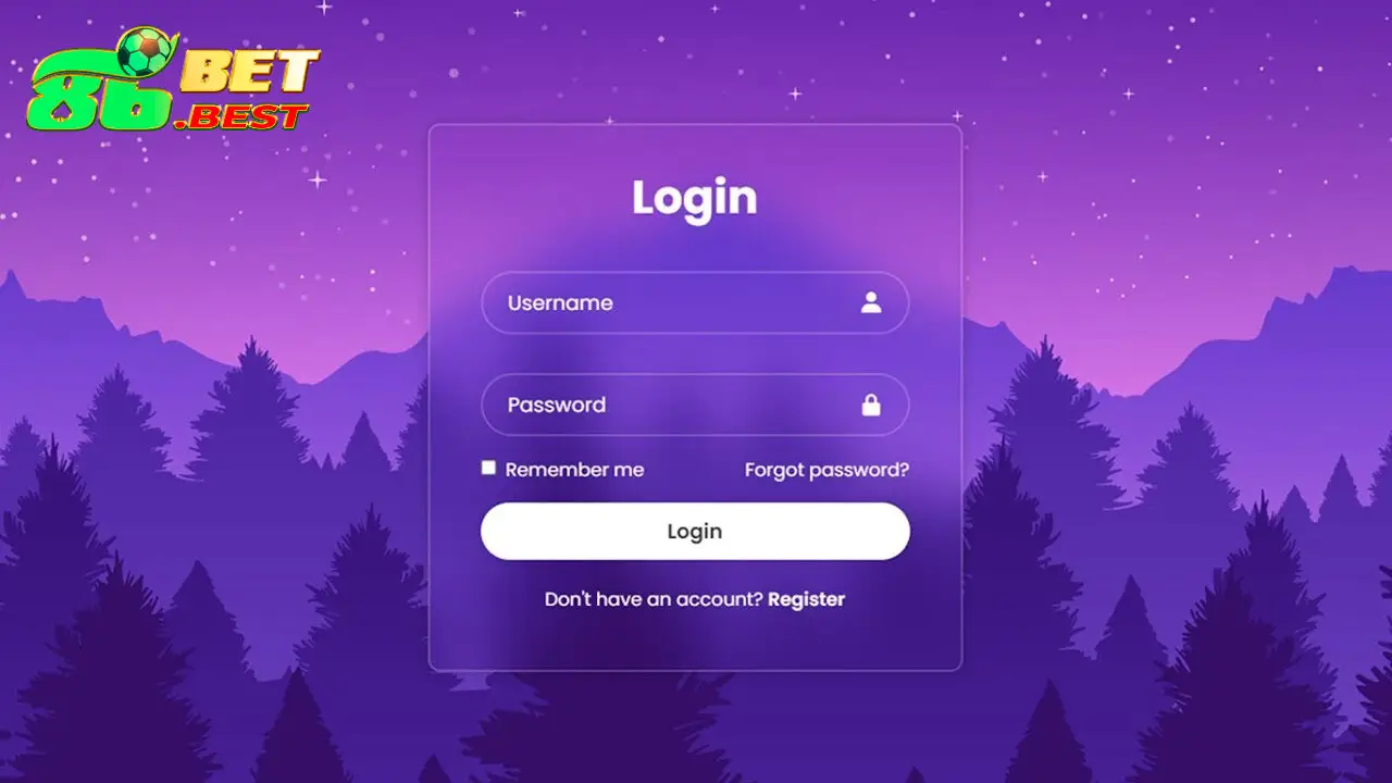 Chi tiết hướng dẫn Đăng Nhập 86Bet hiệu quả